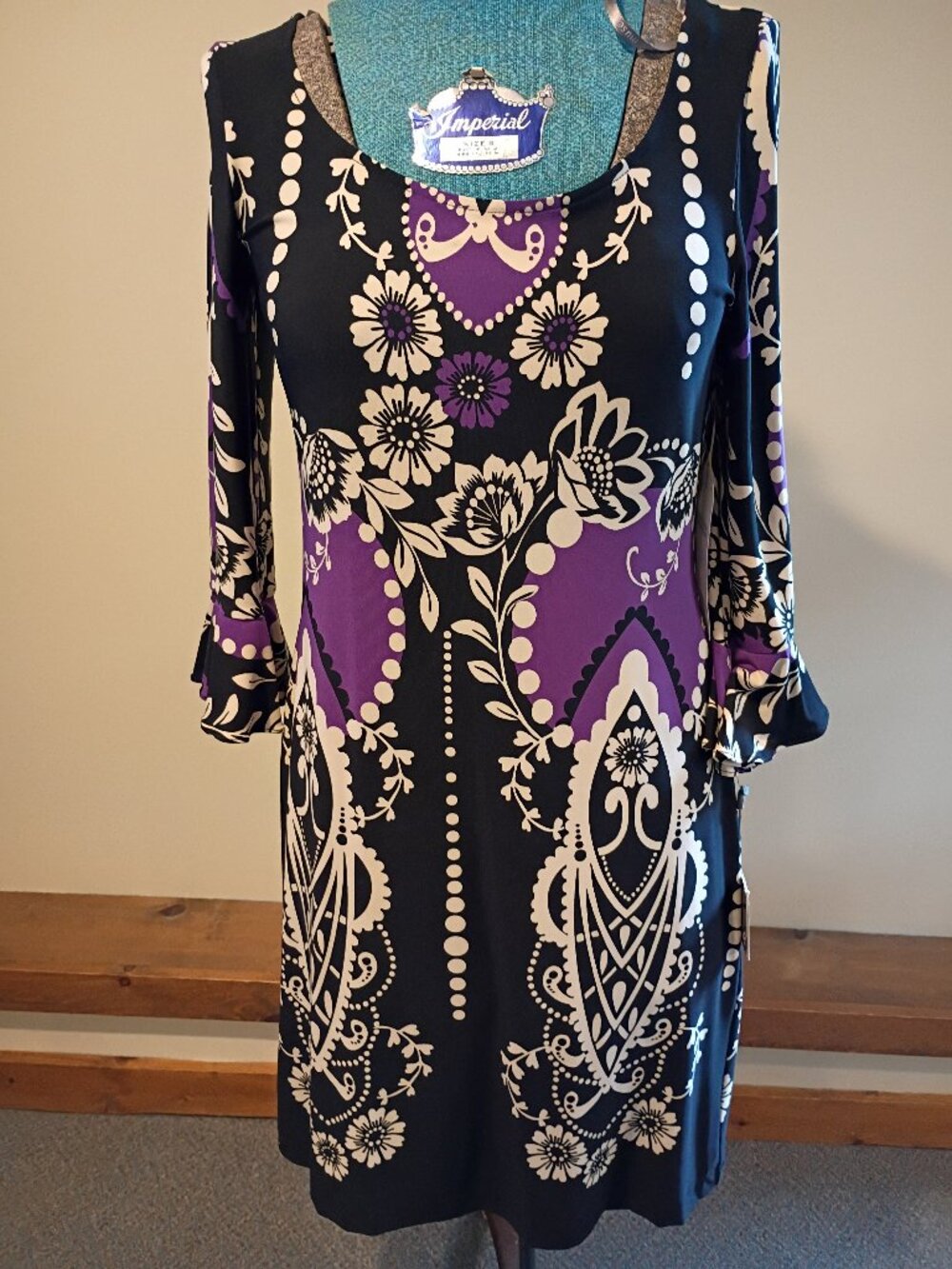 Muse NWT Pull In Dress Mod Hippie Design size 6